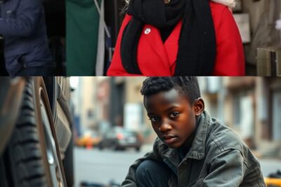A Black Boy Assists Karoline Leavitt in Fixing Her Car Tire—And This Moment Transforms His Life Forever.