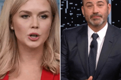 LIVE TV SHOCKER! Jimmy Kimmel hurled a smug dig at Karoline Leavitt—and got scorched in real time. One razor-sharp comeback from Leavitt froze the studio, wiped the grin off Kimmel’s face, and sent the crowd into uproar. The clip is detonating across social feeds right now. What savage line left Kimmel speechless? Hit play to watch the mic-drop moment everyone’s buzzing about!