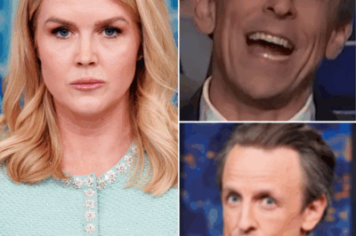 Karoline Leavitt engaged in a fierce battle with Seth Meyers when the Late Night host threw tough, direct questions at the young press secretary. However, Karoline calmly countered everything Meyers aimed at her. The final shameless question Meyers directed at Leavitt highlighted his utter defeat against the young woman