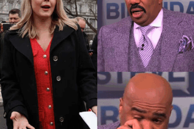 HEARTBREAKING REVEAL! Steve Harvey left in TEARS after Karoline Leavitt’s emotional message—what did she say that had him absolutely shaken? The truth will leave you speechless