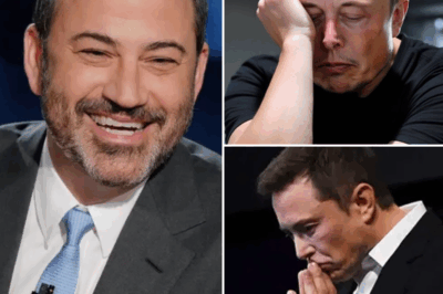 BREAKING DRAMA: Jimmy Kimmel HUMILIATES Elon Musk Over Tesla’s Stock Tumble – The Shocking Fallout That Left Everyone SILENT! As Tesla’s stock takes a dive, Jimmy Kimmel couldn’t resist making Elon Musk the punchline of a biting joke, blaming him for the decline. But what followed left the audience stunned and speechless. Musk’s reaction to Kimmel’s mockery was far more intense than anyone expected, leaving the entire studio in silence. What did Musk do next that had everyone questioning Kimmel’s decision? The explosive details will leave you shocked