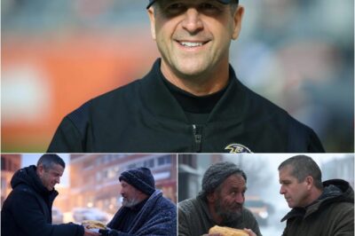 BREAKING NEWS: Coach John Harbaugh of the Baltimore Ravens team has donated his entire $4 million bonus and endorsement contract to charities and homelessness support organizations.