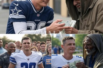 BREAKING: Brandon Aubrey of the Dallas Cowboys team has donated his entire $8 million bonus and endorsement contract to charities and homelessness support organizations