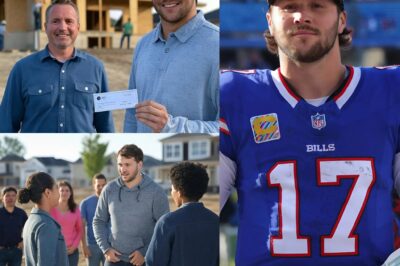 UPDATED NEWS: Josh Allen Donates $5 Million to Build Housing for Low-Income Families, Creating Sustainable Communities.