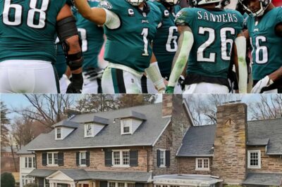 BREAKING: Jalen Hurts and the entire Philadelphia Eagles team have donated $6.1 million to turn a house into a shelter for homeless youth in Jamestown, New York — the hometown of head coach Nick Sirianni — as a heartfelt tribute to everything he has given them.