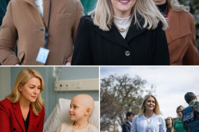 After watching a clip about a young cancer patient who wanted to become an editor, Karoline Leavitt appeared at the hospital and helped this cancer patient fulfill her wish
