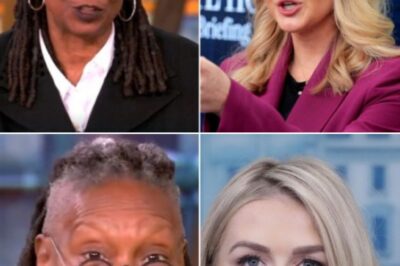 Mic drop moment—Karoline Leavitt hilariously roasts Whoopi Goldberg and The View in live TV showdown. With sharp wit and unshaken poise, Karoline Leavitt delivered a savage takedown of Whoopi Goldberg and The View, lighting up the screen and leaving the hosts visibly stunned. The clash wasn’t just funny—it was fierce, fast, and unforgettable. Here’s why this viral moment has everyone talking.