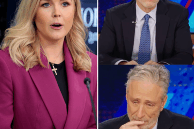 EXCLUSIVE, THIS JUST HAPPENED: Jon Stewart TAKES ON Karoline Leavitt—But Her Savage Comeback Left Him HUMILIATED and the Internet in HYSTERICS! In an epic showdown that has the internet buzzing, Jon Stewart tried to take a jab at Karoline Leavitt—but she wasn’t having any of it. Stewart, thinking he was being clever, quickly learned he messed with the wrong woman. With one sharp, quick-witted reply, Karoline flipped the script, turning his joke back on him and leaving him completely humiliated. The tension was palpable as Stewart tried to recover, but Leavitt’s savage clapback left him flustered and the audience roaring with laughter. The aftermath of this explosive exchange has gone viral, and everyone’s talking about how Leavitt turned the tables in the most glorious way possible