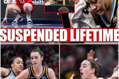 BREAKING NEWS: Just moments ago, the WNBA world turned upside down when Chennedy Carter, once a rising star, was suspended after her infamous hit on Caitlin Clark