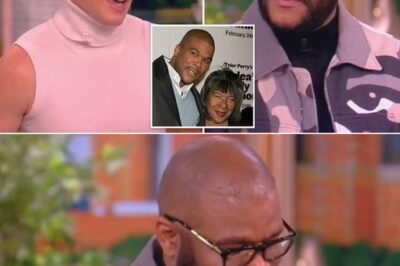 Tyler Perry is known for his strength, success, and stoic presence, but during a recent appearance on The View, even he couldn’t hold back the tears. When co-host Sara Haines gently asked about his late mother, Maxine Perry, the studio grew still — and what followed was one of the most heartbreaking and raw moments ever aired on daytime TV. “She’s the reason I survived,” Perry said, his voice cracking. “And the reason I never gave up.”