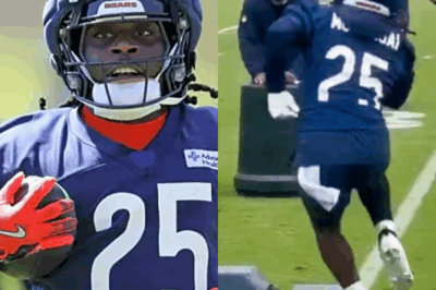 Chicago Bears RB Is Definitely Getting Cut After Hot Mic Caught Coach’s Brutal Insult To Him During Practice