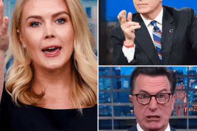 BOMBSHELL EXCLUSIVE: Karoline Leavitt’s SHOCKING Takeover of Stephen Colbert’s Stage – Did She Just Destroy Late-Night TV? The Night the Comedy Show Turned Into a Full-Blown Cultural War