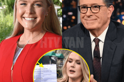 DRAMA ERUPTS: Karoline Leavitt FIRES BACK with No Mercy on Stephen Colbert’s Show—The Jaw-Dropping Truth She Drops Leaves the Audience Frozen!
