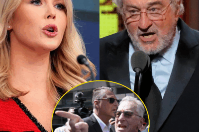 Karoline Leavitt “destroys” Robert De Niro live on TV—His furious reaction explodes, going viral. In an unforgiving attack, Karoline Leavitt cornered Robert De Niro live on air, sending the legend into a rage and losing control. The studio went silent in that moment, but the nightmare didn’t stop there—De Niro’s reaction quickly became an internet storm. What truly sparked this showdown, and why has Hollywood been thrown into chaos? WATCH NOW to uncover the hidden truth behind this battle, as everything is just getting started…