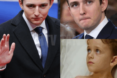 THIS JUST HAPPENED, SILENT STRENGTH: Barron Trump’s quiet visit to children’s cancer ward sparks unexpected wave of hope and heartwarming reactions. Without cameras or fanfare, Barron Trump stepped into a children’s cancer ward—and left behind something powerful. Families and staff describe his visit as calm, kind, and quietly uplifting. In a world driven by noise, his silent gesture is making the loudest impact. Here’s the emotional story that’s warming hearts across the country…