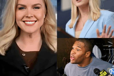 SHOCK EXIT: Jaw-dropping live TV moment – A cocky retired NFL star tried to put Karoline Leavitt in her place, only to be left speechless by her savage comeback. Her response wasn’t just a victory—it was a knockout, and her chilling words hinted at something far darker than anyone expected. The moment instantly set the internet on fire, with fans and critics alike debating whether this was a heroic takedown or a carefully orchestrated ambush. Did Leavitt just expose a dangerous secret? Conspiracy theories are spreading fast—this could be more than just a public humiliation. The truth behind the words might shock us all.