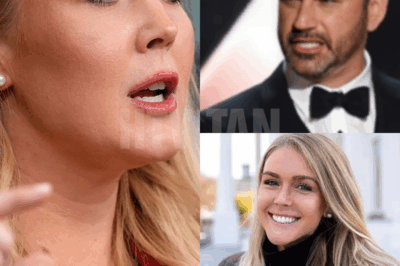 BREAKING DRAMA: Live television descended into chaos last night as Karoline Leavitt was abruptly removed mid-broadcast after a fiery, unscripted clash with Jimmy Kimmel spiraled out of control. The moment was so volatile, even the production crew appeared stunned. Viewers watched in disbelief as the segment was cut short and the screen quickly faded to commercial.