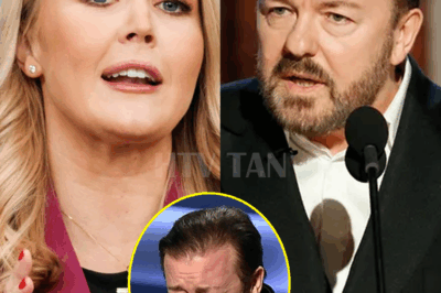 THIS JUST HAPPENED: KAROLINE LEAVITT OBLITERATES RICKY GERVAIS ON LIVE TV—HER SAVAGE CLAPBACK LEAVES THE AUDIENCE STUNNED AND THE HOST SCRAMBLING! In a jaw-dropping live showdown no one saw coming, Karoline Leavitt went head-to-head with Ricky Gervais—and delivered a ruthless clapback that froze the studio. What started as a cheeky exchange spiraled into a full-blown clash, as Gervais’ trademark sarcasm met Leavitt’s unflinching fire. The host struggled to regain control while fans exploded across social media, calling it one of the most shocking moments of live TV this year. What exactly did she say that silenced the room and flipped the narrative? You won’t believe how it ended—full story below! 👇👇👇