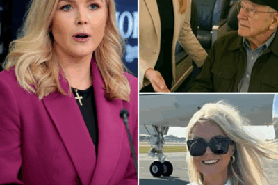 Karoline Leavitt’s First-Class Sacrifice Sparks Mid-Flight Chaos—After Giving Her Seat to a Veteran, One Passenger’s Reaction Stuns the Entire Plane and Forces Crew to Step In…