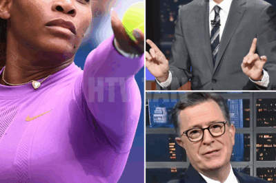 CBS SHOCKER: Stephen Colbert REVEALS THE RAW TRUTH ON The Late Show—Fans ERUPT as He EXPOSES Media Bias Against Serena Williams LIVE ON AIR!