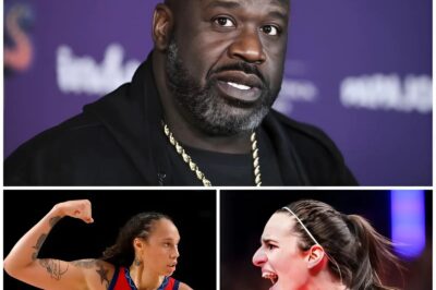 After Brittney Griner called Caitlin Clark a “trash, f*cking white girl,” basketball legend Shaquille O’neal sent Brittney Griner a five-word warning message…