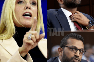 MEDIA MELTDOWN: Kash Patel SNAPS After Pam Bondi EXP0SES Hidden Truths LIVE on TV—What He Did Next STUNNED the Panel!