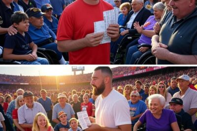 Travis Kelce Buys Up All the Tickets for a $100,000 NFL Game – and Brings the Town to Tears…for a Touching Reason