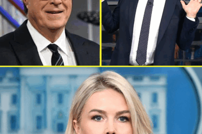 THE MIC-DROP THAT SHOOK LATE-NIGHT TO ITS CORE: Karoline Leavitt’s Fiery Showdown with Stephen Colbert Drops a Bitter Truth—And What Happened Next Exposed Late-Night’s Soft Spot