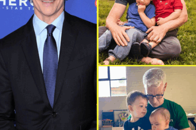 Anderson Cooper Shares Touching Family Moment: Son Wyatt Knits a Scarf for Little Brother