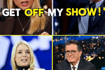 TV SHOCKER: PAM BONDI DELIVERS BRUTAL LIVE TAKEDOWN OF STEPHEN COLBERT ON ‘THE LATE SHOW’—AUDIENCE GASPS IN DISBELIEF, COLBERT LEFT SPEECHLESS AS PRODUCERS SCRAMBLE TO CUT SEGMENT AMID ON-AIR CHAOS; STUNNING COMEBACK SPARKS INSTANT CONTROVERSY, VIRAL OUTRAGE, AND MEDIA FIRESTORM—WHAT DID SHE SAY TO SILENCE ONE OF TV’S SHARPEST HOSTS? INSIDE THE EXPLOSIVE MOMENT THAT HAS AMERICA TALKING AND NETWORK EXECUTIVES SCRAMBLING FOR ANSWERS: IS THIS THE MOST SHOCKING TELEVISION CONFRONTATION OF THE YEAR?