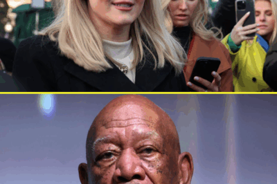 Karoline Leavitt was mercilessly lectured by Morgan Freeman on the topic of R@CIST and INEQU@LITY on live TV! When she tried to defend her point of view, Morgan Freeman responded with words so sharp and profound that it made her speechless. This tense moment left the audience “holding their breath” and caused a storm on social media with a series of heated debates!