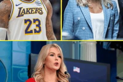 Karoline Leavitt responded to LeBron James with just 17 words after he called her ‘𝙆𝙆𝙆 𝘽arbie’—And in that frozen moment, Karoline’s voice was polite and calm—forcing LeBron to face the much larger consequences he’d been trying to avoid for years. It revealed more about his past than any journalist ever did. And it came too fast.