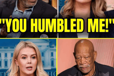 “Look Me in the Eye, Karoline.” — Morgan Freeman Confronts Karoline Leavitt in Televised Showdown That Shakes America to Its Core..