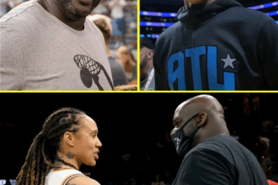 NO MERCY: Shaquille O’Neal breaks his silence on Brittney Griner with just 8 WORDS — One sentence ends all debate! Live on air — Shaq dropped a “broadcast bomb” about Brittney Griner. Not worthy of representing America. What he said wasn’t in the script. The entire studio froze. ESPN went silent. Social media exploded. Everything went beyond imagination.