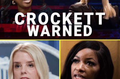 2 MINUTES AGO : “PAM BONDI EXPOSES JASMINE CROCKETT IN RUTHLESS CONGRESSIONAL TAKEDOWN!” In an unforgettable and fiery moment, Pam Bondi delivered a brutal takedown of Congresswoman Jasmine Crockett that left viewers in stunned silence. During a heated exchange on the congressional floor, Bondi didn’t hold back, accusing Crockett of major political missteps and bluntly declaring, “She’s finished.” The explosive confrontation has sparked a massive firestorm of debate, with many questioning if this marks the beginning of the end for Crockett’s political career. What exactly led to this intense clash, and how will it shape their futures? The full, jaw-dropping details are below 👇