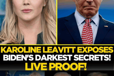SH0CKING: “Don’t f@ke illness to get away with it.” Karoline Leavitt EXP0SED Biden’s biggest fraud WITH OVER 100 pages of thick documents detailing all the cr!mes of the former Democratic President during his 4 years in office…
