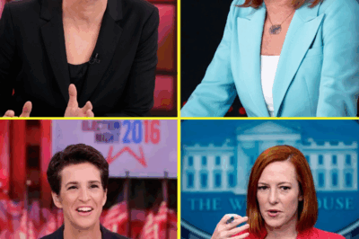 BREAKING SH0CK: Rachel Maddow has stunned fans with a cryptic confession, then quietly passed the torch to Jen Psaki—just as MSNBC begins slashing shows and rearranging its biggest stars.