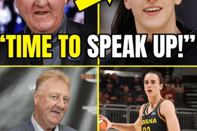 LARRY BIRD TAKES AIM AT CAITLIN CLARK’S HATERS—THE NBA LEGEND’S FIERY WORDS WENT VIRAL IN SECONDS AND LEFT EVERYONE ASKING: IS THIS A WARNING OR A CALL FOR CHANGE IN SPORTS MEDIA?