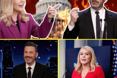 SHOCKING TV MOMENT: Jimmy Kimmel ‘SLAPS HIMSELF IN THE MOUTH’ After Condescending Remark to Karoline Leavitt—Her Savage Comeback Leaves Kimmel Stunned and the Audience Frozen!”