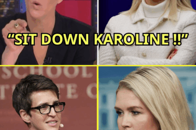 Rachel Maddow DEMANDS Karoline Leavitt Be REMOVED by Security—Unseen Footage of Their On-Air Clash Leaks and Reveals What Triggered Maddow’s Meltdown That Sent MSNBC Into Total Damage Control