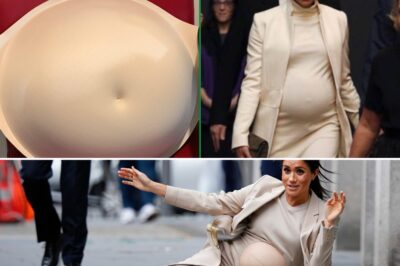 SHOCKING SCENE: Meghan Markle Caught Falling in Public — Sparks Wild Speculation Over Alleged “Fake Baby Bump”