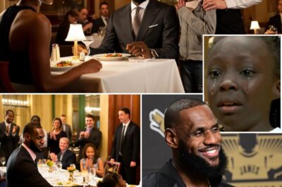 Black Girl Says She Hasn’t Eaten in Days — What LeBron and Savannah James Did Next Stopped the Whole Restaurant Cold