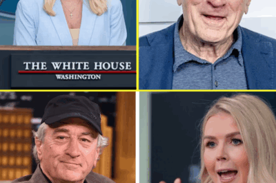 Robert De Niro Says Karoline Leavitt Isn’t a Role Model—But Her Response Stuns Hollywood and Sparks Major Backlash From Conservatives and Independents Who Say She’s the Voice America Needs Now