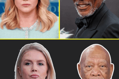 Karoline Leavitt was mercilessly lectured by Morgan Freeman on the topic of R@CIST and INEQU@LITY on live TV! When she tried to defend her point of view, Morgan Freeman responded with words so sharp and profound that it made her speechless. This tense moment left the audience “holding their breath” and caused a storm on social media with a series of heated debates!