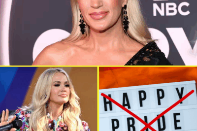 BREAKING: Carrie Underwood Says She Will Refuse to Celebrate Pride Month in June — She Says “WOKE” Doesn’t Deserve to Be Celebrated Because….