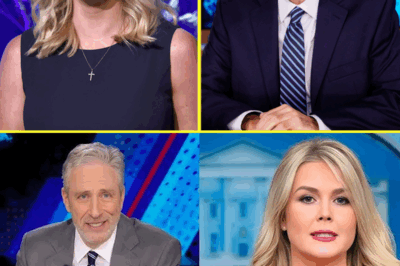 JON STEWART DESTROYED ON HIS OWN SHOW: Karoline Leavitt’s STUNNING Clapback Leaves Him Speechless, Shaking, and Dragged Across the Internet in the Most Savage Way Possible