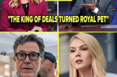 What began as a lighthearted TV interview turned into a fiery confrontation when Karoline Leavitt challenged Stephen Colbert’s media bias. A segment cut short, an audience left stunned—this was more than just entertainment. It was a warning shot in America’s media war.