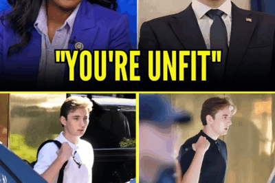 Barron Trump Calls Jasmine Crockett “UNFIT” — Then She Played a Recording That Changed Everything