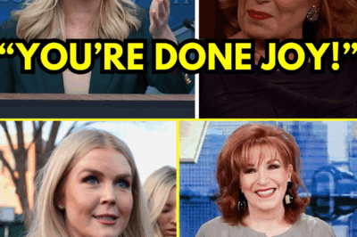💥UNBELIEVABLE CONFRONTATION: Karoline Leavitt SLAMS Joy Behar’s Attack on The View—The Jaw-Dropping Clapback That’s Shaking TV Like Never Before!