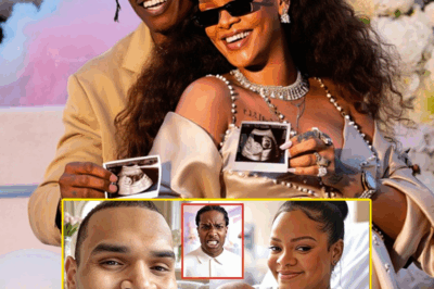 Minutes after Rihanna gave Birth To Twins, Chris Brown Announces he’s the Father! A$AP Rocky FURIOUS